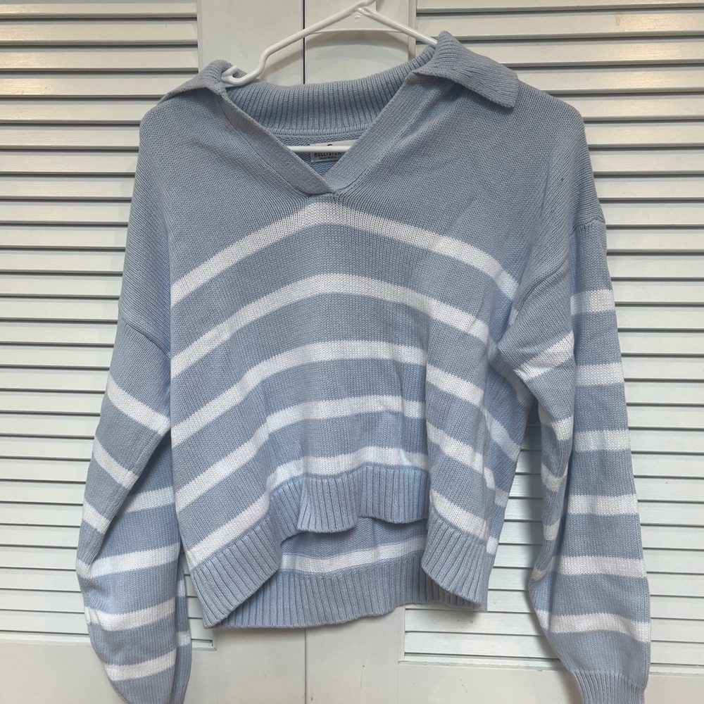 hollister striped sweater